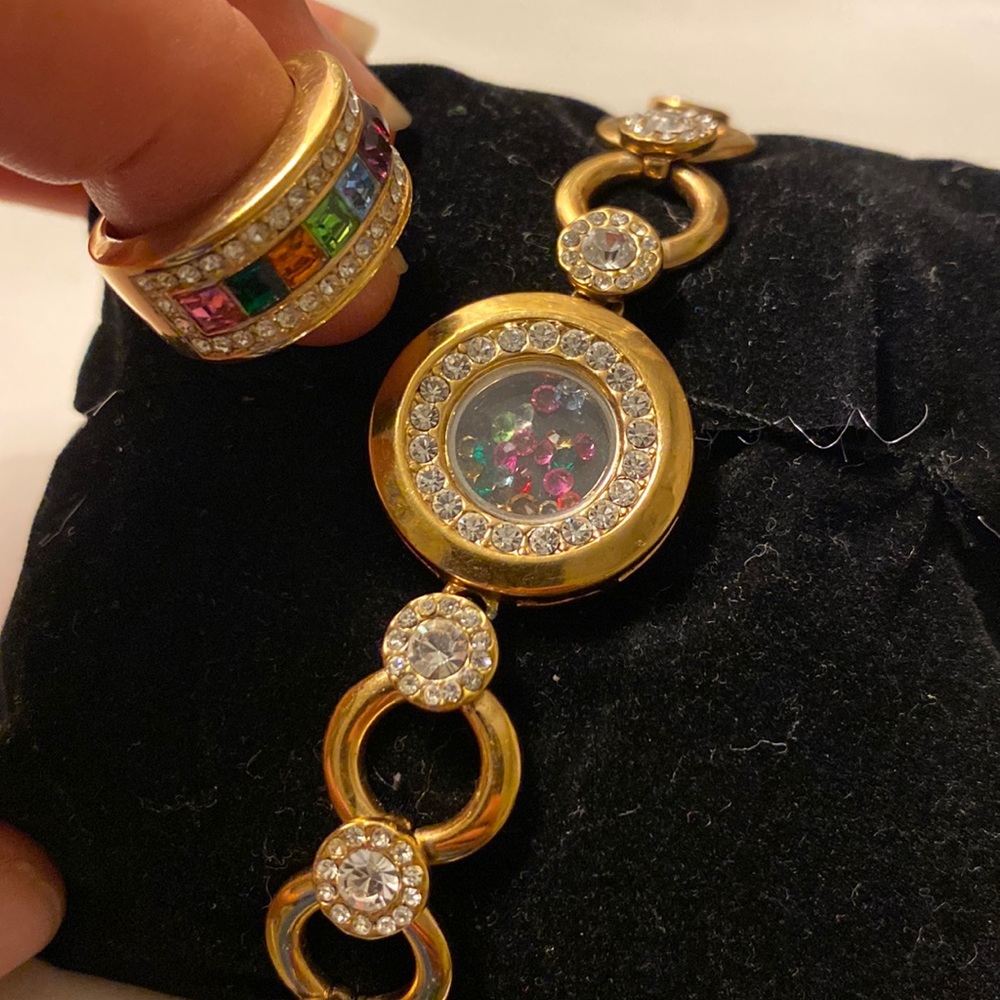Matching ring and bracelet